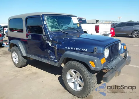 2006 Jeep Wrangler Unlimited Rubicon из США, поврежденный, VIN 1J4FA64S26P720979